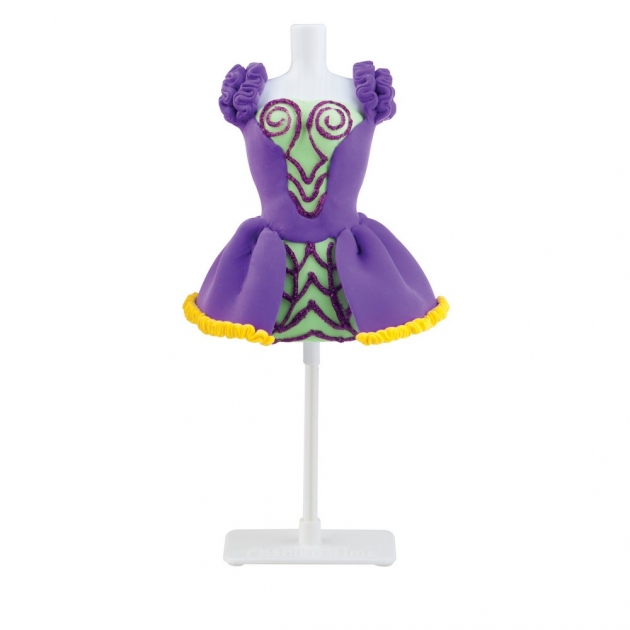 Пластилин Toy target Fashion Dough и манекеном фиолетовый 99096