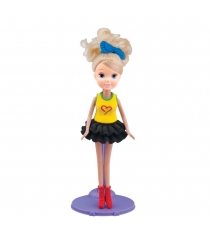 Пластилин Toy target Fashion Dough с куклой блондинка в черной юбке 99108