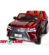Электромобиль Toyland Lexus LX570 BK - F570 К красный