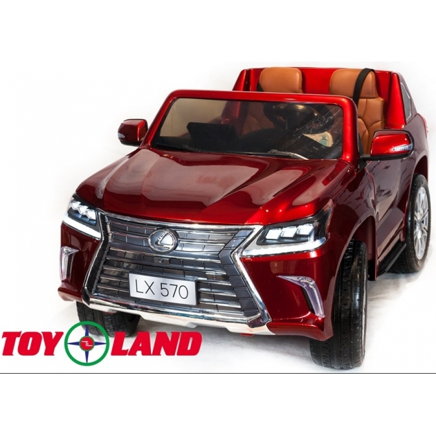 Электромобиль Toyland Lexus LX570 BK - F570 К красный