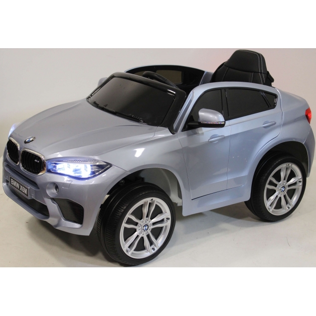 Электромобиль Toyland BMW X6M mini JJ2199 СК серебристый