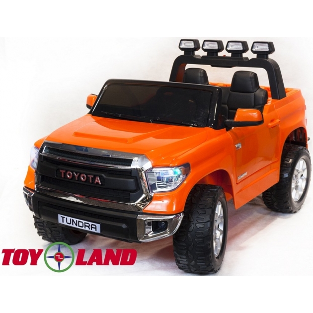 Электромобиль Toyland TOYOTA TUNDRA MINI JJ2266 О оранжевый