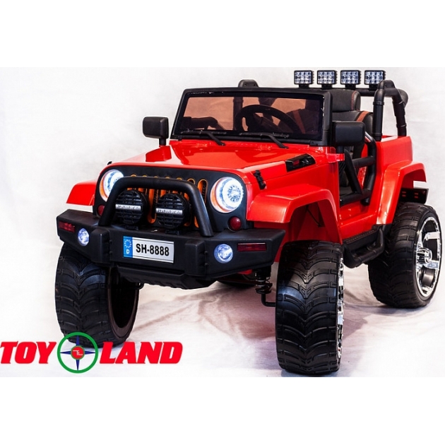 Электромобиль Toyland Jeep SH 888 4Х4 SH 888 4*4К красный