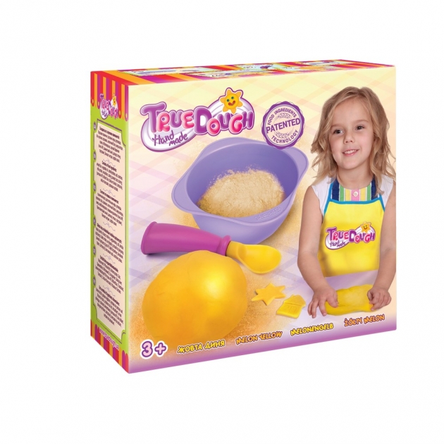 Тесто для лепки true dough желтая дыня Toys Lab 21015