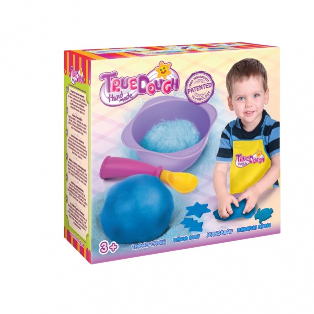 Тесто для лепки true dough темно синий Toys Lab 21017