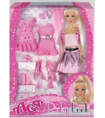 Кукла ася розовый в моде вариант 1 Toys Lab 35080