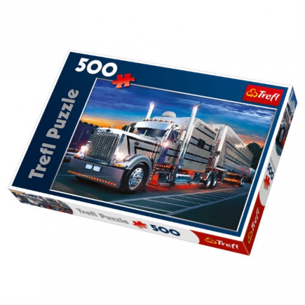 Trefl серебряный грузовик 500 элементов 37121