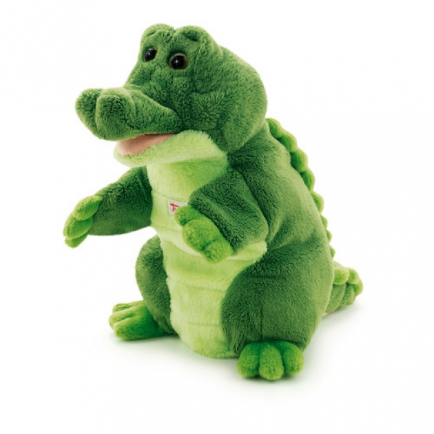 Мягкая игрушка на руку Trudi Крокодил 25см 29918