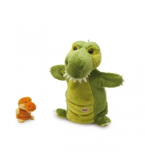 Мягкая игрушка на руку Trudi Динозавр с динозавриком 28 сантиметров 29999
