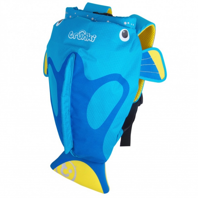 Рюкзак для бассейна Trunki Коралловая рыбка голубой 0173-GB01