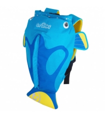 Рюкзак для бассейна и пляжа коралловая рыбка голубой Trunki 0173-GB01