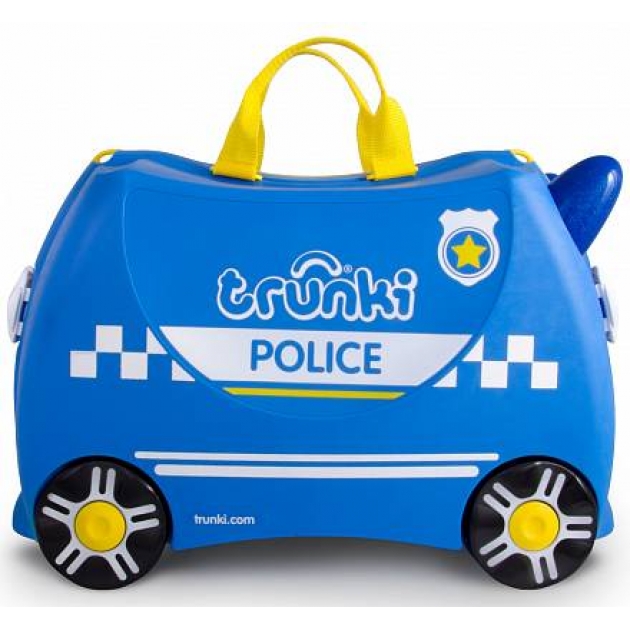 Чемодан на колесиках полицейская машина перси Trunki 0323-GB01