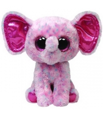 Слоненок розовый ellie beanie boo s 25см Ty 34108-no