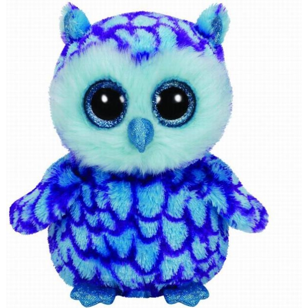 Beanie boo s совенок beanie boo s oscar 15 см сова Ty 36148