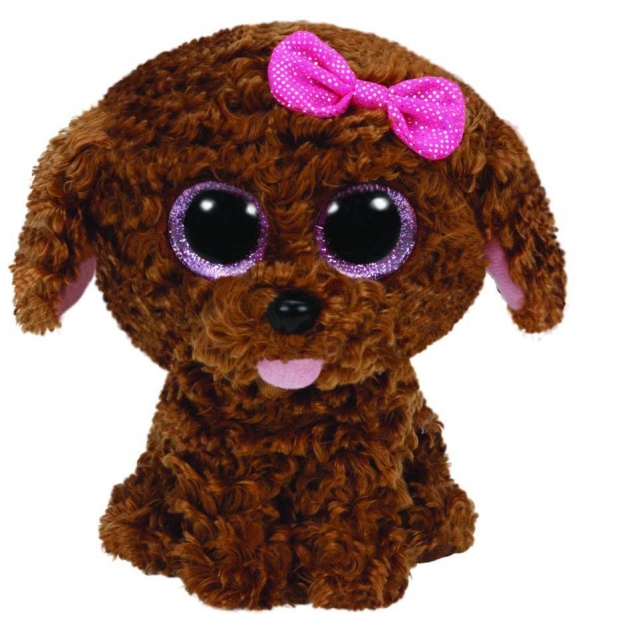 Щенок коричневый maddie beanie boo s 23 см Ty 37040-no