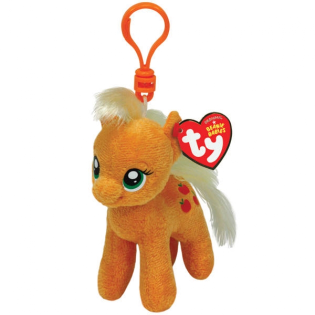 Брелок пони apple jack my little pony 15 см Ty 41101пц