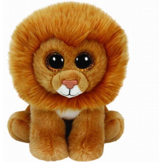 Львенок beanie babies louie 20 см лев Ty 42107