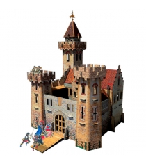 Игровой набор из картона рыцарский замок Умная Бумага 207