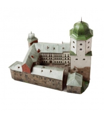 Сборная модель архитектурные памятники выборгский замок 79 деталей Умная Бумага ...