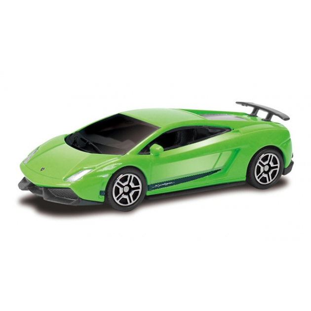 Машина металл lamborghini gallardo lp570 4 зеленая Uni Fortune 344998S-GN