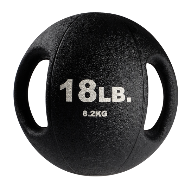Тренировочный мяч Body Solid с хватами 8,2 кг 18 lb