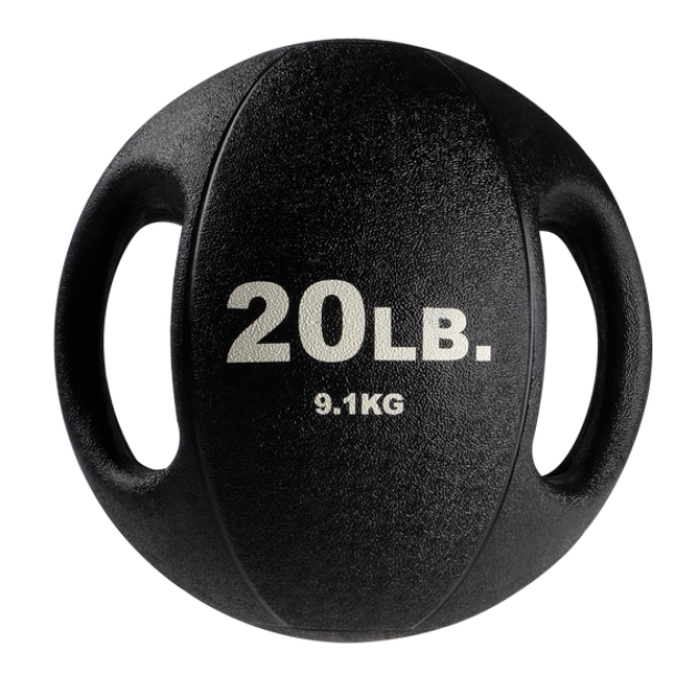 Тренировочный мяч Body Solid с хватами 9,1 кг 20 lb