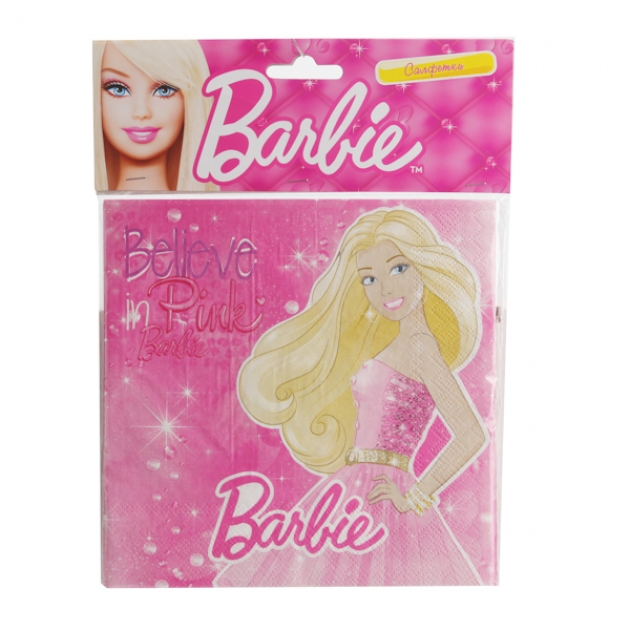 Набор из 12 салфеток barbie SAL-BRB-12