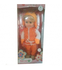 Озвученная кукла инна 12 в оранжевой одежде 43 см Весна оранжевый