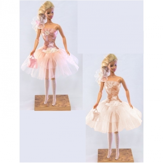 Одежда для кукол бальное платье с аксессуарами Виана 11.108
