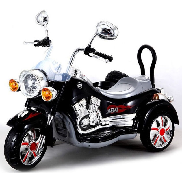 Электромобиль Viptoys мотоцикл с коляской SX-138 черный