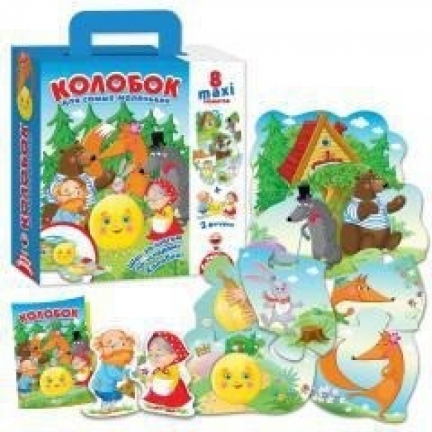 Игра настольная путешествие по сказке колобок Vladi Toys VT2909-11