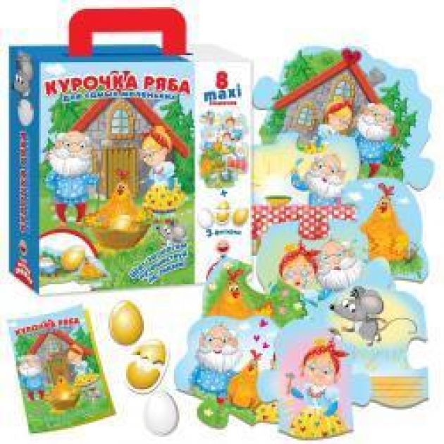 Игра настольная путешествие по сказке курочка ряба Vladi Toys VT2909-12