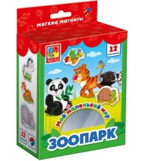 Мягкие магниты мой маленький мир зоопарк Vladi Toys VT3106-02