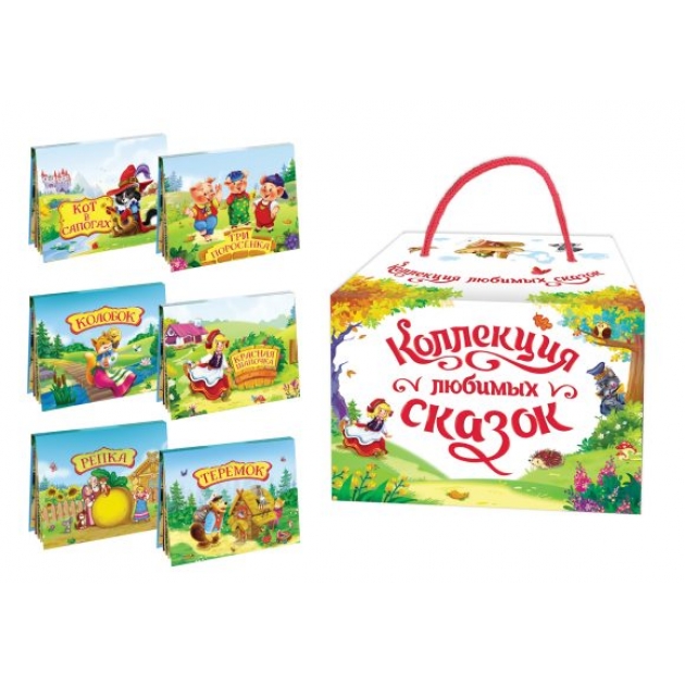 Книжки панорамки Коллекция любимых сказок Vladi Toys HG04-01