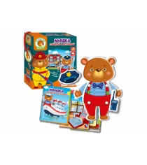 Развивающая игра мишка с подвижными деталями Vladi Toys VT2109-06...