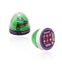 Жвачка для рук nano gum светится в темноте зелёным Волшебный мир NGGG50