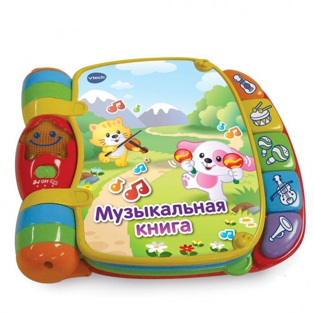 Интерактивная игрушка музыкальная книга Vtech 80-166726