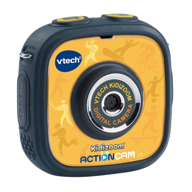 Цифровая камера Vtech Kidizoom Action Cam желтая 80-170700
