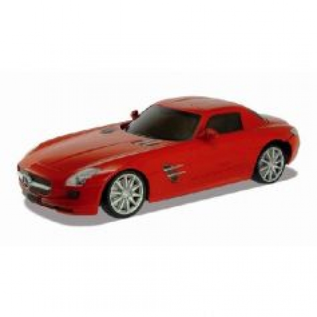 Радиоуправляемая модель машины mercedes benz sls amg 1:24 Welly 84002