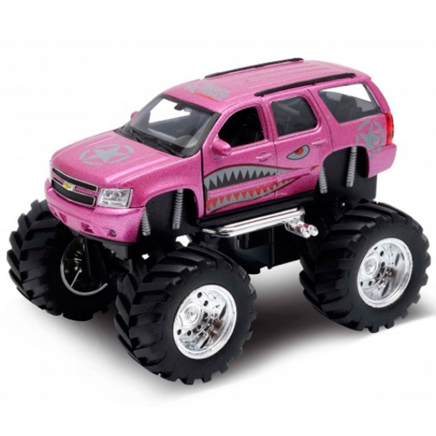 Модель машины chevrolet tahoe big wheel monster Welly 47002S