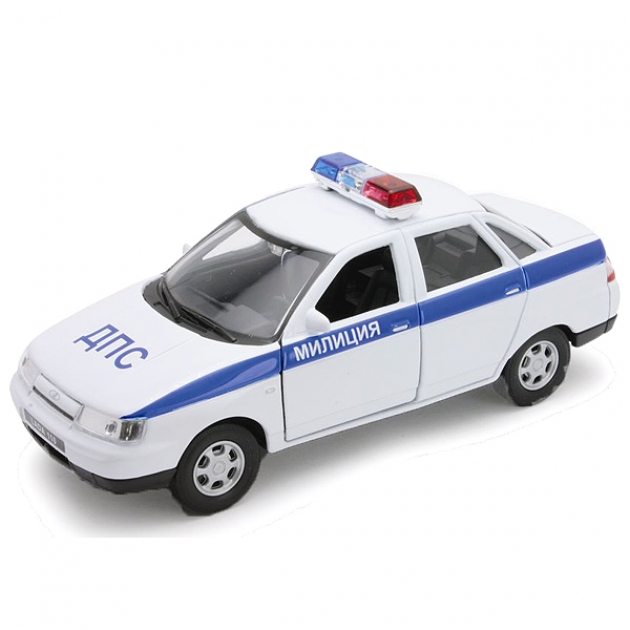 Велли модель машины 1:34-39 lada 110 милиция дпс Welly 42385PB