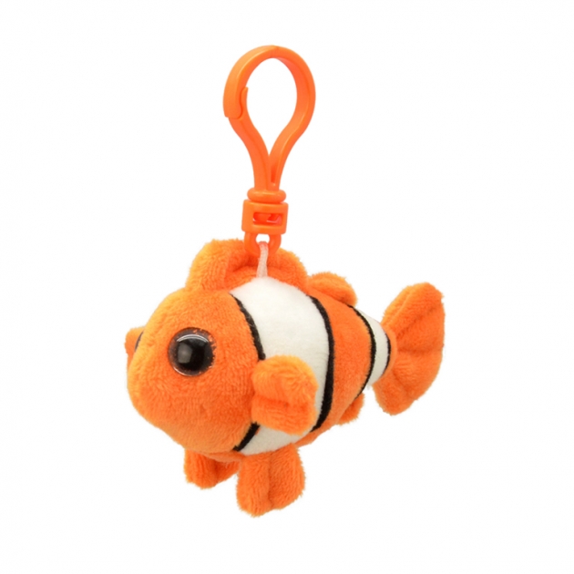 Мягкая игрушка брелок рыба клоун 9 см Wild planet K8320