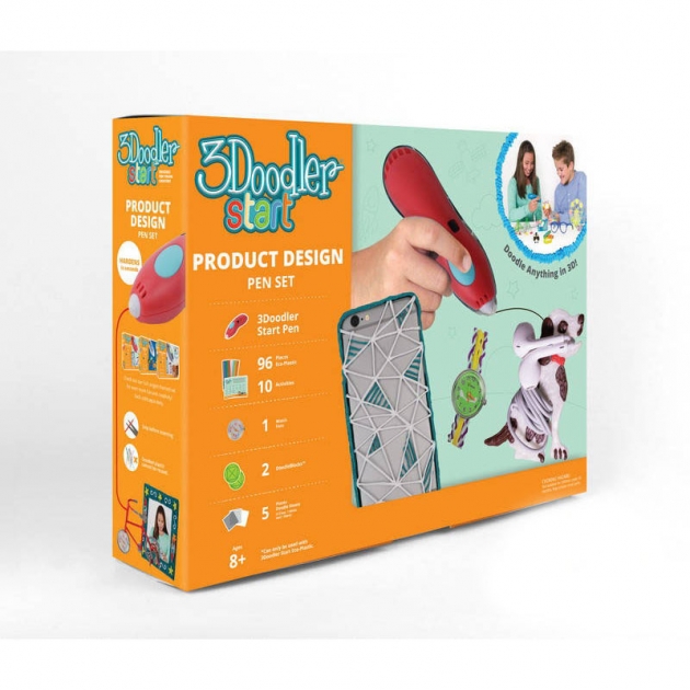 Подарочный набор дизайнер с 3d ручкой doobler star Wobble Works 3DS-PDSP-MUL-R