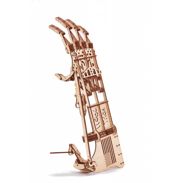 Сборная деревянная модель Wood trick 1234-8 экзоскелет рука