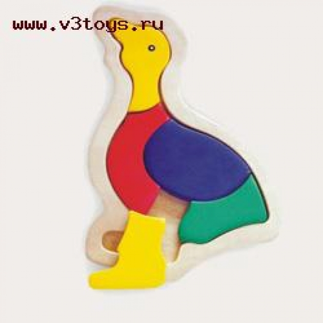 Рамка утка Wooden Toys D138