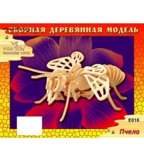 Сборная деревянная модель пчела малая Wooden Toys E018...