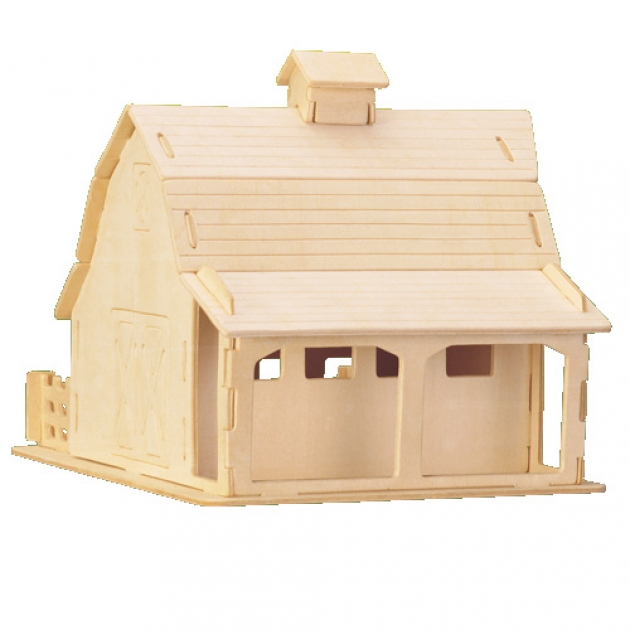 Сборная деревянная модель ферма Wooden Toys P070