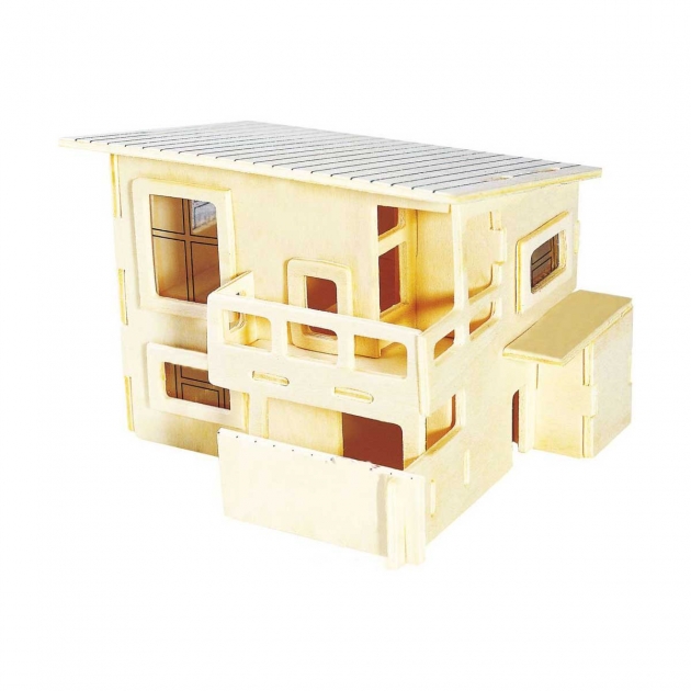Сборная деревянная модель летний домик Wooden Toys PH001