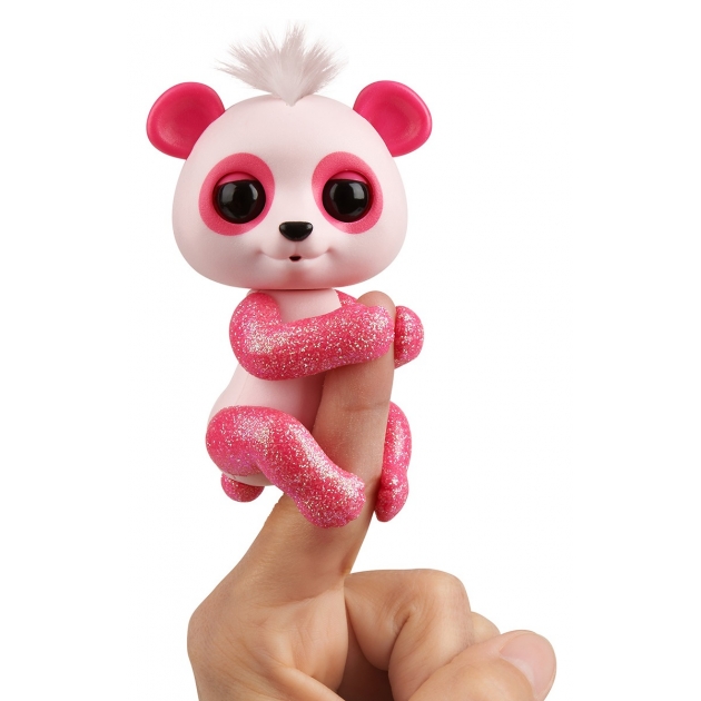 Интерактивная игрушка панда полли 12 см fingerlings WowWee 3561