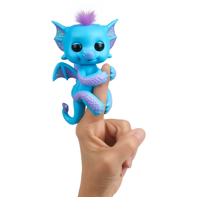 Интерактивная игрушка fingerlings дракон тара 12 см Wowwee 3581